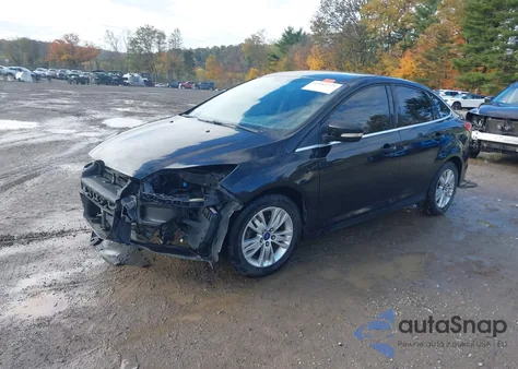 2012 Ford Focus Sel из США, поврежденный, VIN 1FAHP3H26CL367807